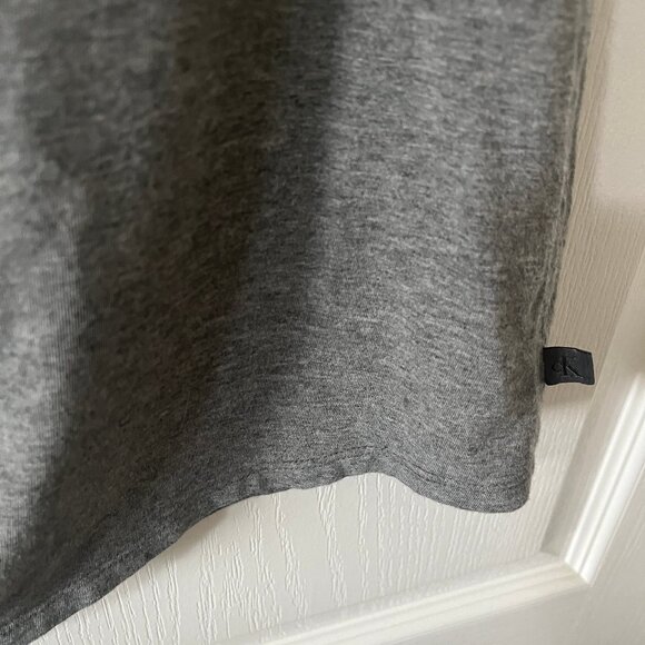 Calvin Klein Grey Sleeveless Casual Comfort Dress Size S - Picture 3 of 4